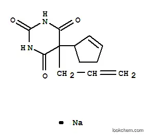 5-Allyl-5-(2-cyclopenten-1-yl)-2-sodiooxy-4,6(1H,5H)-pyrimidinedione