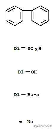 Molecular Structure of 30233-80-8 (sodium 4-butyl-3-hydroxybiphenyl-2-sulfonate)