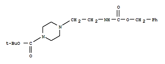 1-N-Boc-4-(2-NCbzaminoethyl)piperazine