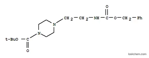 Molecular Structure of 302557-32-0 (1-N-BOC-4-(2-N-CBZ-AMINOETHYL)PIPERAZINE)