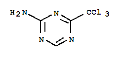 30360-33-9,1,3,5-Triazin-2-amine,4-(trichloromethyl)-,s-Triazine,2-amino-4-(trichloromethyl)- (8CI); 2-Amino-4-(trichloromethyl)triazine