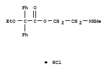 2-(2-ethoxy-2,2-diphenylacetyl)oxyethyl-methylazanium chloride