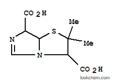 2,3,7,7a-Tetrahydro-2,2-dimethylimidazo[5,1-b]thiazole-3,7-dicarboxylic acid