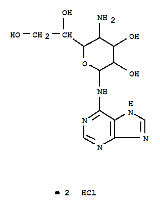 Heptopyranosylamine,4-amino-4-deoxy-N-purin-6-yl-, dihydrochloride (7CI,8CI) cas  3059-05-0