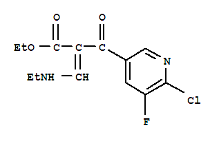 ETHYL 2-[(6-CHLORO-5-FLUOROPYRIDIN-3-YL)CARBONYL]-3-(ETHYLAMINO)ACRYLATE
