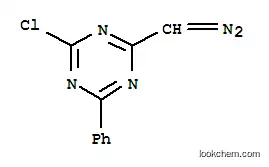 Molecular Structure of 30894-92-9 (2-chloro-4-(diazomethyl)-6-phenyl-1,3,5-triazine)