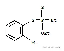 Molecular Structure of 3099-88-5 (Ethylphosphonodithioic acid O-ethyl S-(o-tolyl) ester)