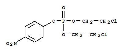 Bis(2-chloroethyl)(p-nitrophenyl) =phosphate