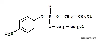 Molecular Structure of 311-44-4 (Bis(2-chloroethyl)(p-nitrophenyl) =phosphate)