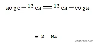 Molecular Structure of 312623-83-9 (SODIUM FUMARATE-2,3-13C2)
