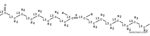 Molecular Structure of 312623-86-2 (OLEIC-13C18 ACID  99 ATOM % 13C)