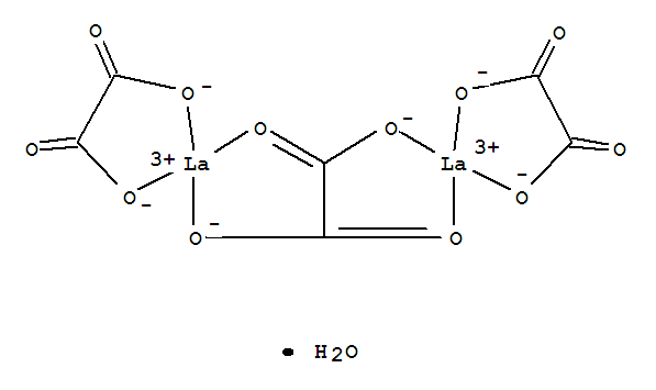 Lanthanum, [m-[ethanedioato(2-)-kO1,kO2':kO1',kO2]]bis[ethanedioato(2-)-kO1,kO2]di-, monohydrate (9CI)