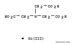 Molecular Structure of 3130-95-8 (Glycine,N,N-bis(carboxymethyl)-, scandium(3+) salt (1:1))