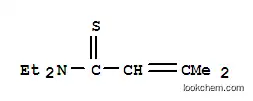 Molecular Structure of 31333-57-0 (2-Butenethioamide,  N,N-diethyl-3-methyl-)