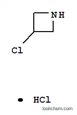 Molecular Structure of 313468-63-2 (Azetidine, 3-chloro-, hydrochloride (1:1))