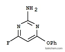 Molecular Structure of 314029-36-2 (2-Amino-4-fluoro-6-phenoxypyrimidine)