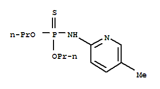 Phosphoramidothioicacid, (5-methyl-2-pyridyl)-, O,O-dipropyl ester (7CI,8CI) cas  3143-76-8