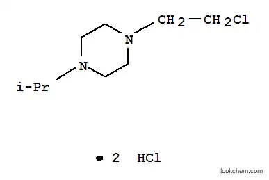 Molecular Structure of 314725-91-2 (1-(2-CHLORO-ETHYL)-4-ISOPROPYL-PIPERAZINE 2 HCL)