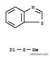 Molecular Structure of 31621-01-9 (Benzothiazole,(methylthio)-)