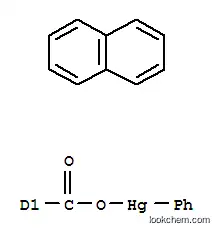 Molecular Structure of 31632-68-5 ([naphthoato(1-)-O]phenylmercury)