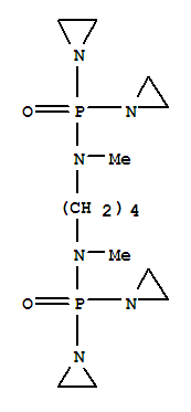 31719-37-6,Phosphinic amide,N,N'-tetramethylenebis[P,P-bis(1-aziridinyl)-N-methyl- (8CI),NSC 108888