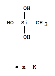 potassium methylsiliconate,40% in water Wacker BS 15; T 51; Rhoximat Siliconate 51T; Rhodorsil 51T; Penta 811K;