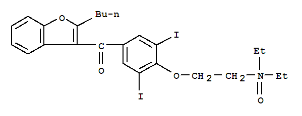 Methanone,(2-butyl-3-benzofuranyl)[4-[2-(diethyloxidoamino)ethoxy]-3,5-diiodophenyl]-