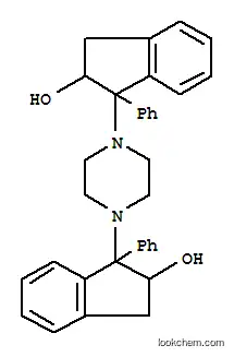 Molecular Structure of 3199-87-9 (2-Indanol,1,1'-(1,4-piperazinediyl)bis[1-phenyl- (7CI,8CI))