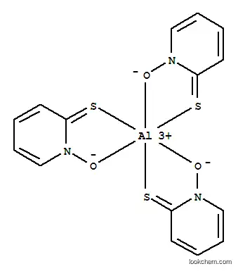Molecular Structure of 32138-95-7 (tris(1-hydroxy-1H-pyridine-2-thionato-O,S)aluminium)