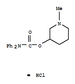 Carbamic acid,diphenyl-, 1-methyl-3-piperidyl ester, hydrochloride (7CI,8CI) cas  3245-17-8