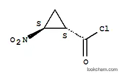 Molecular Structure of 326853-93-4 (Cyclopropanecarbonyl chloride, 2-nitro-, (1R,2R)-rel- (9CI))