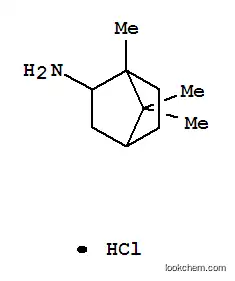 Molecular Structure of 32768-19-7 (1,7,7-TRIMETHYLBICYCLO[2.2.1]HEPTAN-2-AMINE HYDROCHLORIDE)