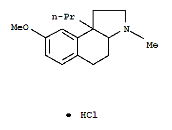 3H-BENZ(E)INDOLE,1,2,3A,4,5,9B-HEXAHYDRO-8-METHOXY-3-METHYL-9B-PROPYL -,HCL