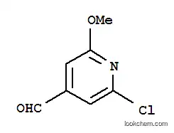 Molecular Structure of 329794-31-2 (2-CHLORO-6-METHOXY-4-PYRIDINECARBOXALDEHYDE)