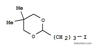 Molecular Structure of 331818-83-8 (2-(3-Iodopropyl)-5,5-dimethyl-1,3-dioxane)