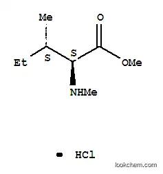 Molecular Structure of 3339-43-3 (N-ME-ILE-OME HCL)