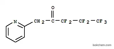 Molecular Structure of 336-60-7 (3,3,4,4,5,5,5-heptafluoro-1-(pyridin-2-yl)pentan-2-one)