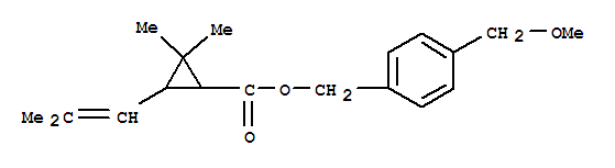 2,2-Dimethyl-3-(2-methylpropyl)cyclopropanecarboxylic acid p-(methoxymethyl)benzyl ester