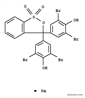 Molecular Structure of 34725-61-6 (BROMOPHENOL BLUE SODIUM SALT)