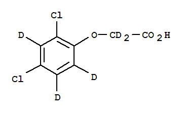 (2,4-Dichlorophenoxy-d3)acetic-2,2-d2 Acid