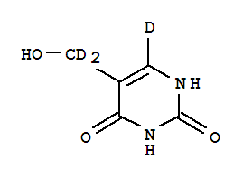 2,4(1H,3H)-Pyrimidinedione-6-d,5-(hydroxymethyl-d2)- (9CI)