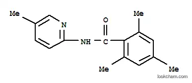 Molecular Structure of 352636-96-5 (Benzamide, 2,4,6-trimethyl-N-(5-methyl-2-pyridinyl)- (9CI))
