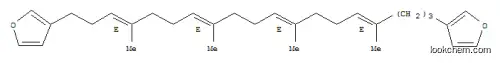 Molecular Structure of 35890-98-3 ((3E,7E,11E,15E)-1,19-Bis(3-furyl)-4,8,12,16-tetramethyl-3,7,11,15-nonadecatetrene)
