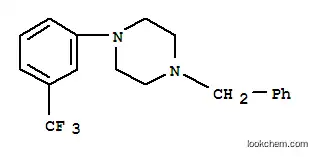 Molecular Structure of 36824-73-4 (3-(4-BENZYLPIPERAZIN-1-YL)TRIFLUOROMETHYLBENZENE)