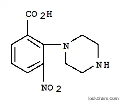 Molecular Structure of 374063-89-5 (3-NITRO-2-PIPERAZIN-1-YLBENZOIC ACID)