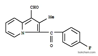 Molecular Structure of 379254-77-0 (3-(4-fluorobenzoyl)-2-methylindolizine-1-carbaldehyde)