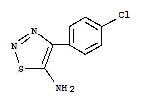 Best price/ 4-(4-Chlorophenyl)-1,2,3-thiadiazol-5-amine  CAS NO.388088-77-5