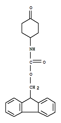 Carbamic acid,(4-oxocyclohexyl)-, 9H-fluoren-9-ylmethyl ester (9CI)