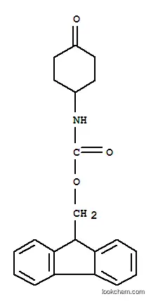 Molecular Structure of 391248-11-6 (N-4-FMOC-AMINOCYCLOHEXANONE)