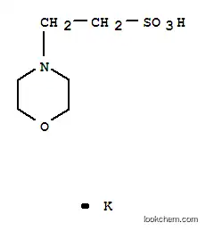 Molecular Structure of 39946-25-3 (2-(N-Morpholino)ethanesulfonic acid potassium salt)